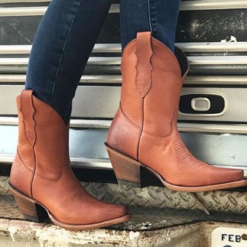 Reba by Justin Rust Remy cowgirl cowboy Boots
